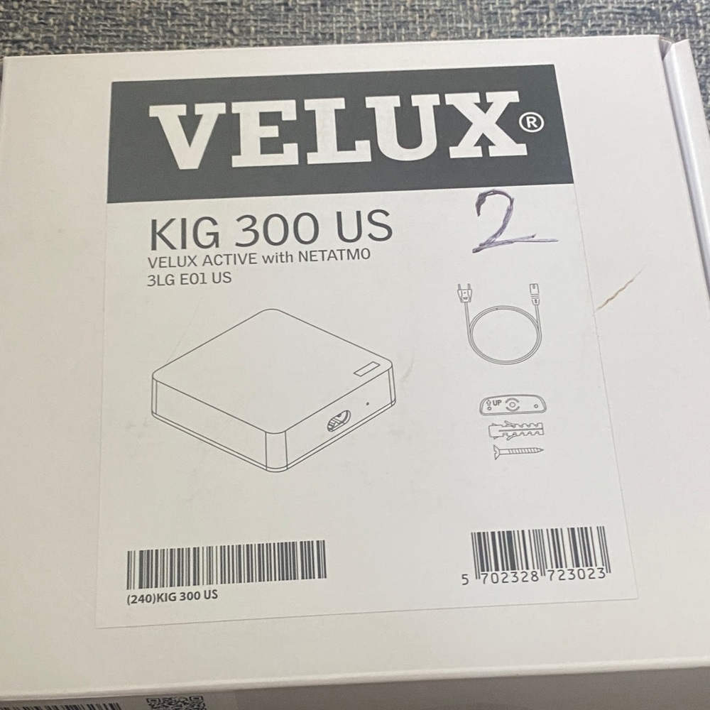 VELux KIG 300 US - White
Velux active with netatmo.